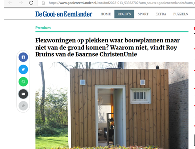 Padel spelen of wonen?