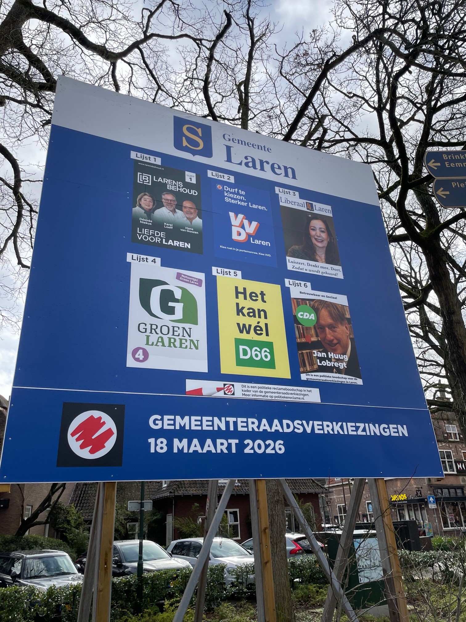 Waarom stemmen op lijst 4, Groen Laren